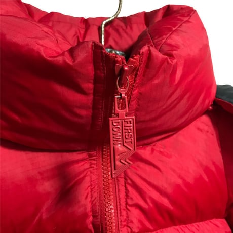 【USED】90'S FIRST DOWN HOODED DOWN JACKET