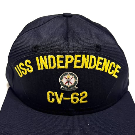 【DEAD STOCK】80's-90's U.S. Navy USS Independence CV-62 Cap