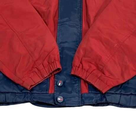【USED】90'S-00'S TOMMY HILFIGER COTTON NYLON JACKET
