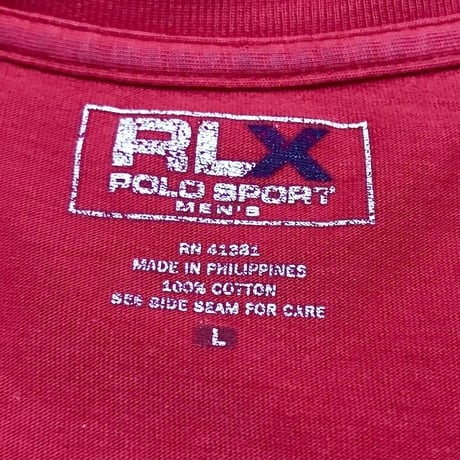 【USED】00'S RLX POLO SPORT L/S T-SHIRT