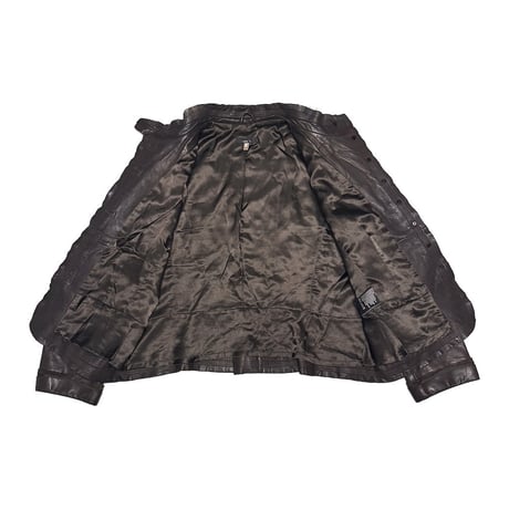 【USED】2010's Jake’s Leather Stand Collar Jacket