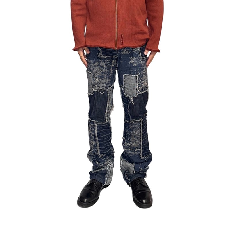 USED】90's Jean Paul Gaultier JPG JEAN'S Patchw