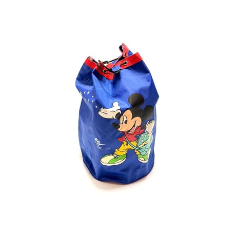 【USED】90's  DISNEY × EGMONT HORIZONT VERLAG MICKEY BEACH BAG