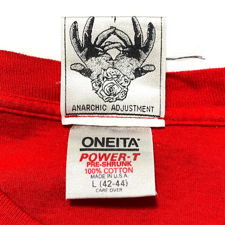 【USED】90'S ANARCHIC ADJUSTMENT FUTURE L/S T-SHIRT