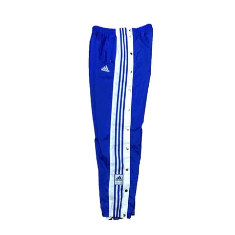 【USED】90'S ADIDAS SNAP BUTTON NYLON TRACK PANTS