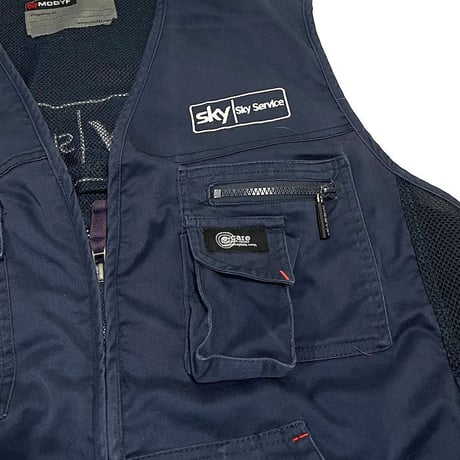 【USED】00'S SKY SERVICE WORK VEST