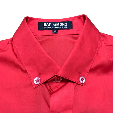 【DEADSTOCK】RAF SIMONS 2002 SS "BE PURE BE VIGILANT BEHAVE" SHIRT