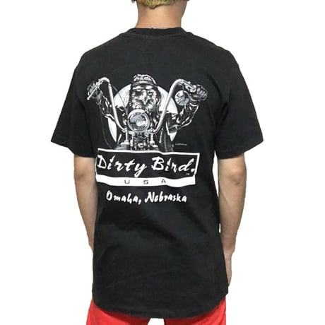 【USED】90'S HARLEY WOLF T-SHIRT