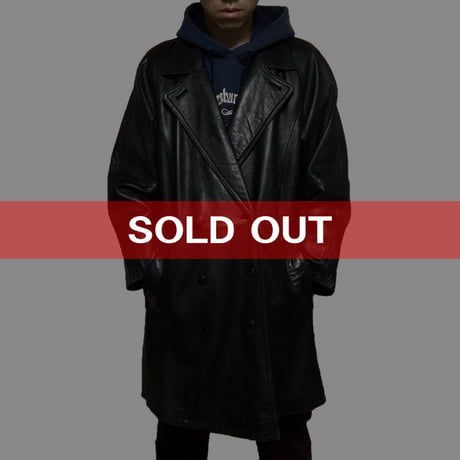 【USED】LAMB LEATHER COAT