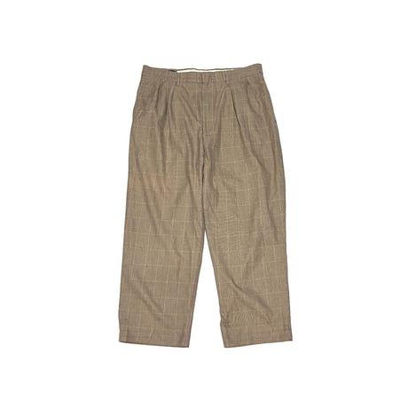 【USED】90's Polo by Ralph Lauren PLAID 2TAC TROUSERS