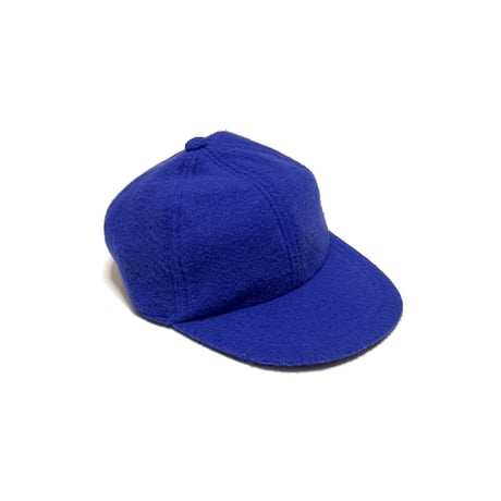 【DEAD STOCK】90's FLEECE 6-PANEL CAP BLUE