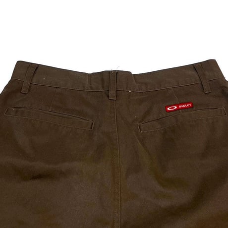 【USED】00'S OAKLEY BROWN SHORTS