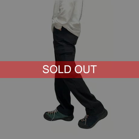 【DEAD STOCK】TRICORP WORK WEAR CARGO PANTS BLACK