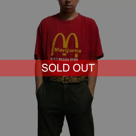 【USED】90'S MARIJUANA T-SHIRT