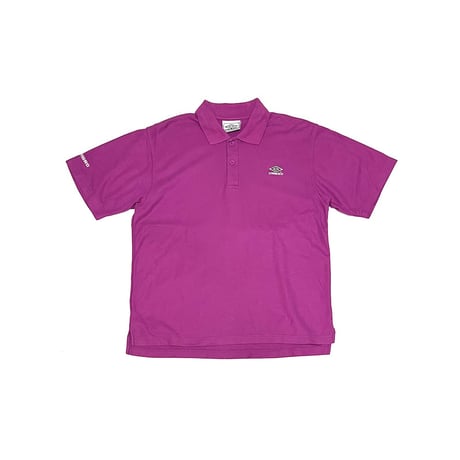 【USED】90's-00's UMBRO POLO SHIRT PINK PURPLE
