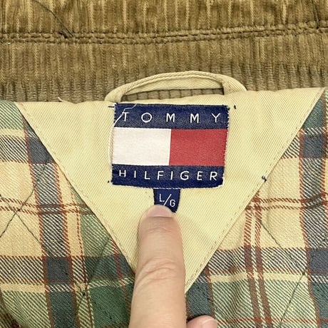 【USED】90'S TOMMY HILFIGER PADDED HUNTING JACKET