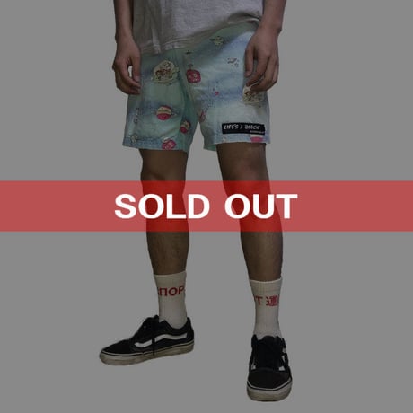 【USED】80'S LIFE'S A BEACH "THE JETSONS" SHORTS