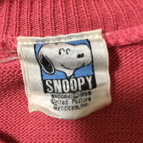 【USED】90'S WOODSTOCK ACRYLIC SWEATER
