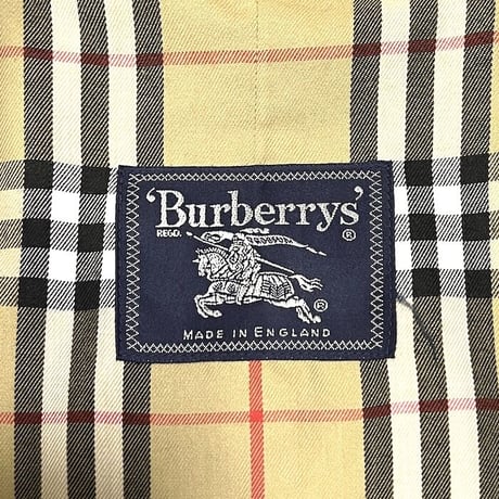 【USED】80'S-90'S BURBERRYS BALMACAAN COAT MADE IN ENGLAND