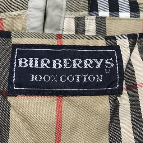 【USED】80'S BURBERRYS STAND FALL COLLAR COAT MADE IN ENGLAND