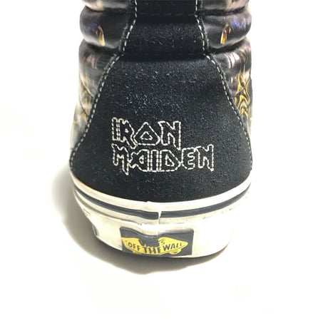 【USED】00'S VANS × IRON MAIDEN "KILLERS" SK8 HI-TOP