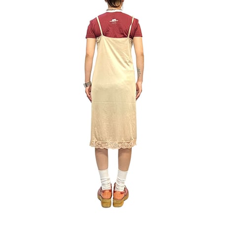【USED】70's J.C.Penney LINGERIE SLIP DRESS