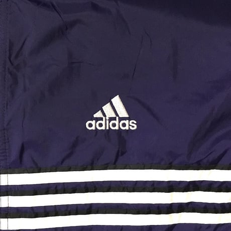 【USED】90'S ADIDAS NYLON JACKET PURPLE