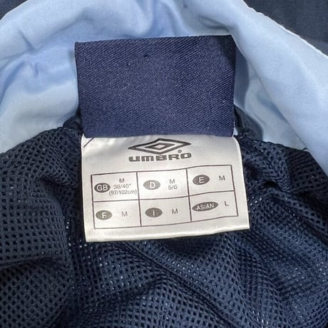 【USED】00'S UMBRO ENGLAND SPORTS JACKET