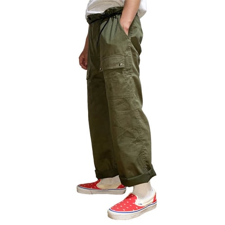 【USED】60'S-70'S FRENCH WORK BUSH PANTS