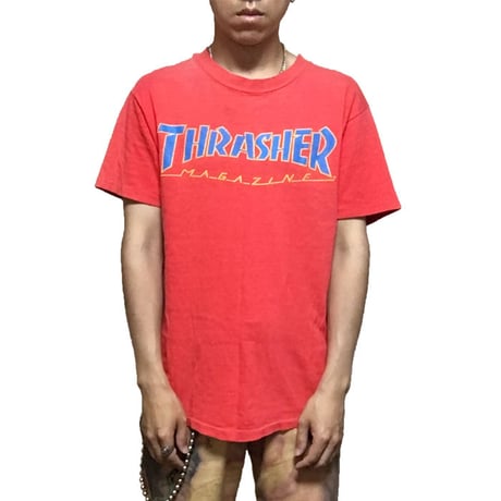 【USED】90'S THRASHER MAGAZINE T-SHIRT