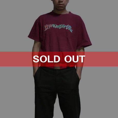 【USED】80'S THRASHER GRAFFITI LOGO T-SHIRT