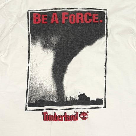 【USED】90's Timberland BE A FORCE L/S T-SHIRT