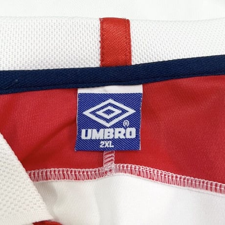 【USED】90'S-00'S UMBRO ENGLAND NATIONAL TEAM GAME SHIRT