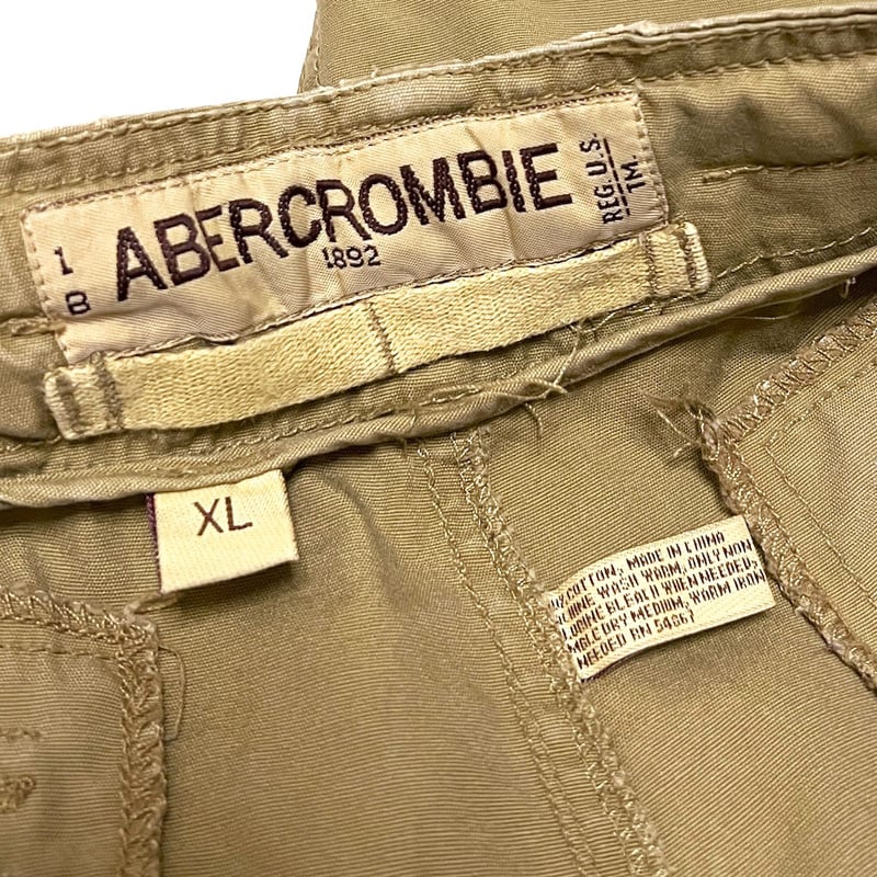 USED】00's Abercrombie & Fitch BAGGY CARGO PANT USED】00's Abercrombie & Fitch BAGGY CARGO PANT
