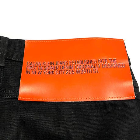 【USED】CALVIN KLEIN 205W39NYC HIGH RISE BLACK JEANS