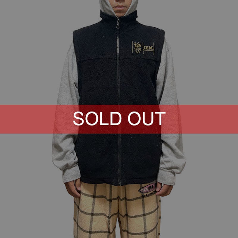 98 イタリア代表　選手用フリースベスト　M 90年代 RLX POLO SPORT ポロスポーツ ニットフリースベスト