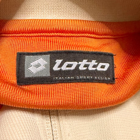 【USED】00's Lotto Italia Track Top Dutch Orange