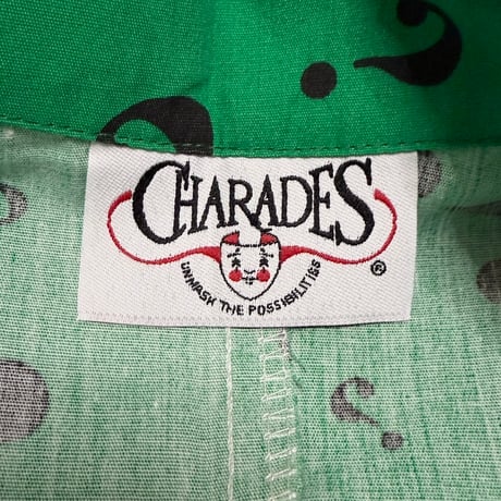 【USED】90's CHARADES DC Comics Riddler's JACKET