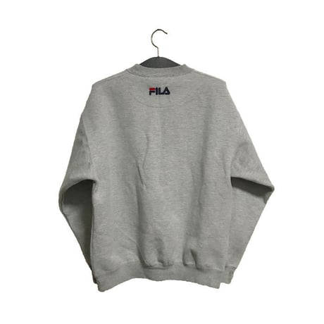 【USED】90'S  FILA SWEATSHIRT GRAY