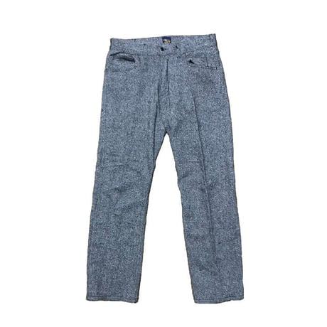 【USED】HERRINGBONE WOOL TROUSERS
