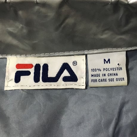 【USED】90'S FILA SIVER BLOUSON