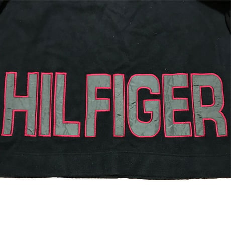【USED】90'S TOMMY HILFOGER 2-WAY FLEECE PULLOVER