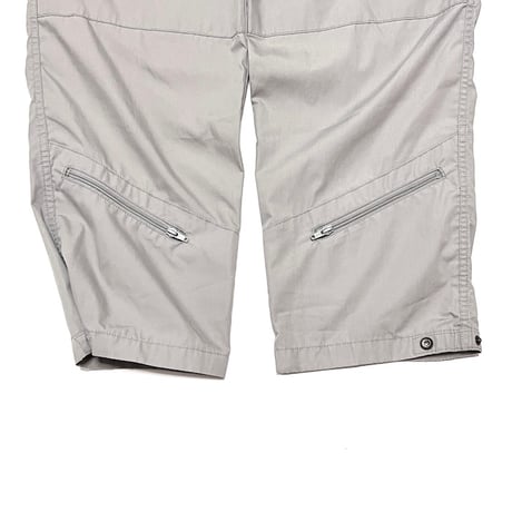 【USED】90's-00's STUSSY 8 ZIP-POCKET FLIGHT PANTS LIGHT GRAY