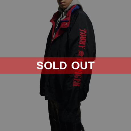 【USED】90'S TOMMY HILFIGER OVERSIZED SAILING JACKET