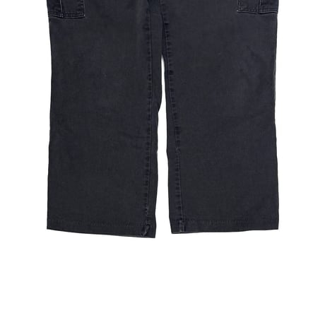 【USED】Dickies Wide Black Cargo pants WG30