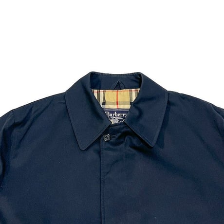 【USED】90'S BURBERRYS HARRINGTON JACKET NAVY