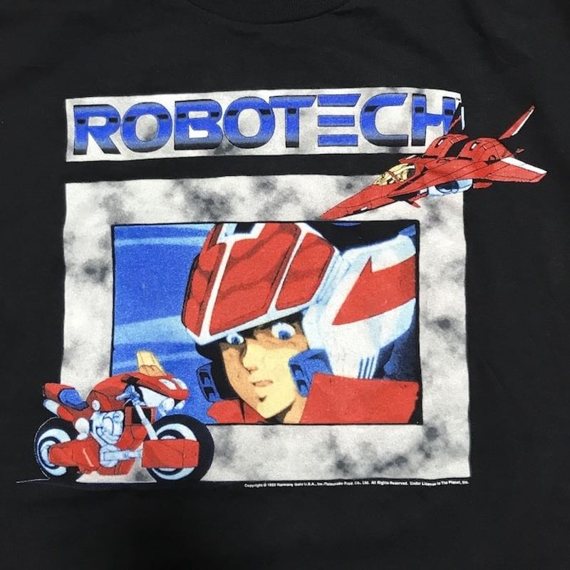 スペシャル 80s 超時空要塞 マクロス ROBOTECH ロンT Tシャツ スペシャル 80s 超時空要塞 マクロス ROBOTECH ロンT Tシャツ