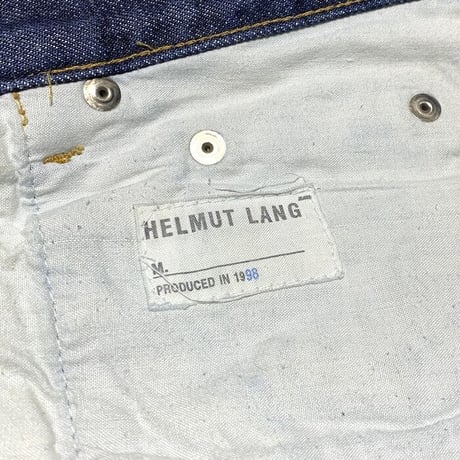 【USED】HELMUT LANG 1998 CARGO POCKET JEANS