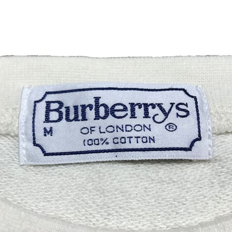 【USED】90'S  BURBERRYS ICONIC SWEATSHIRT