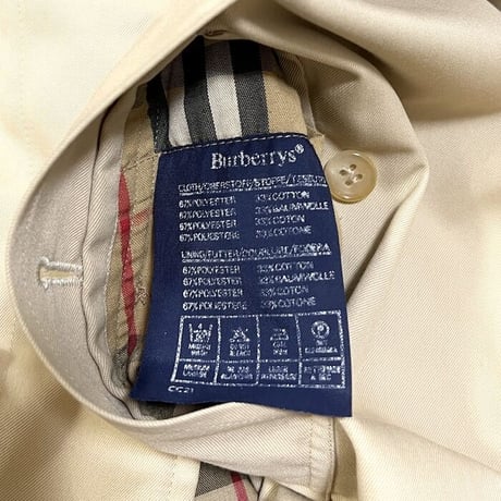 【USED】80'S-90'S BURBERRYS ONE PANEL SLEEVE BALMACAAN COAT MADE IN ENGLAND
